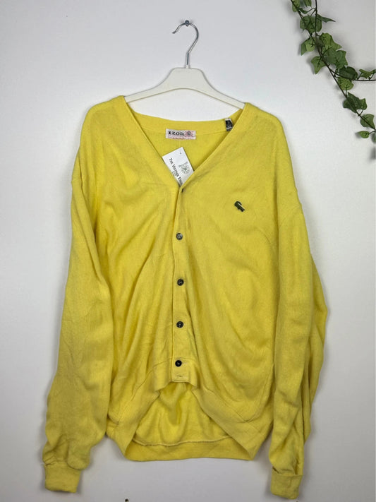 Lacoste Cardigan Yellow XL