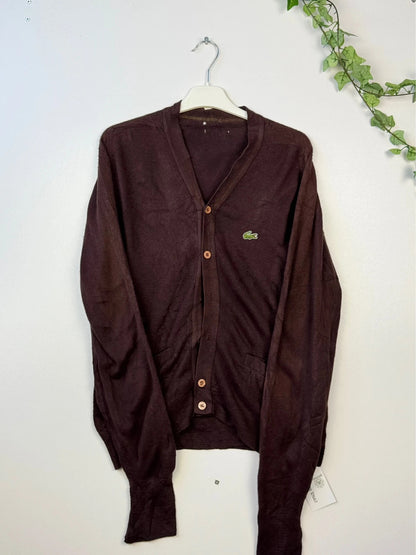 Lacoste Cardigan Brown L