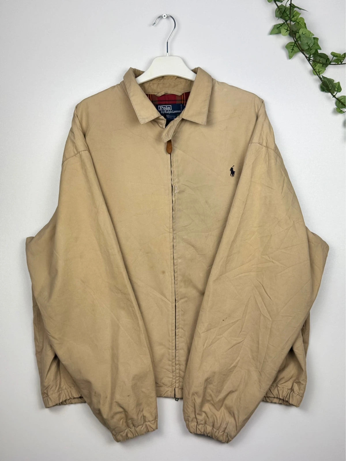 Ralph Lauren Harrington Jacket Beige XL