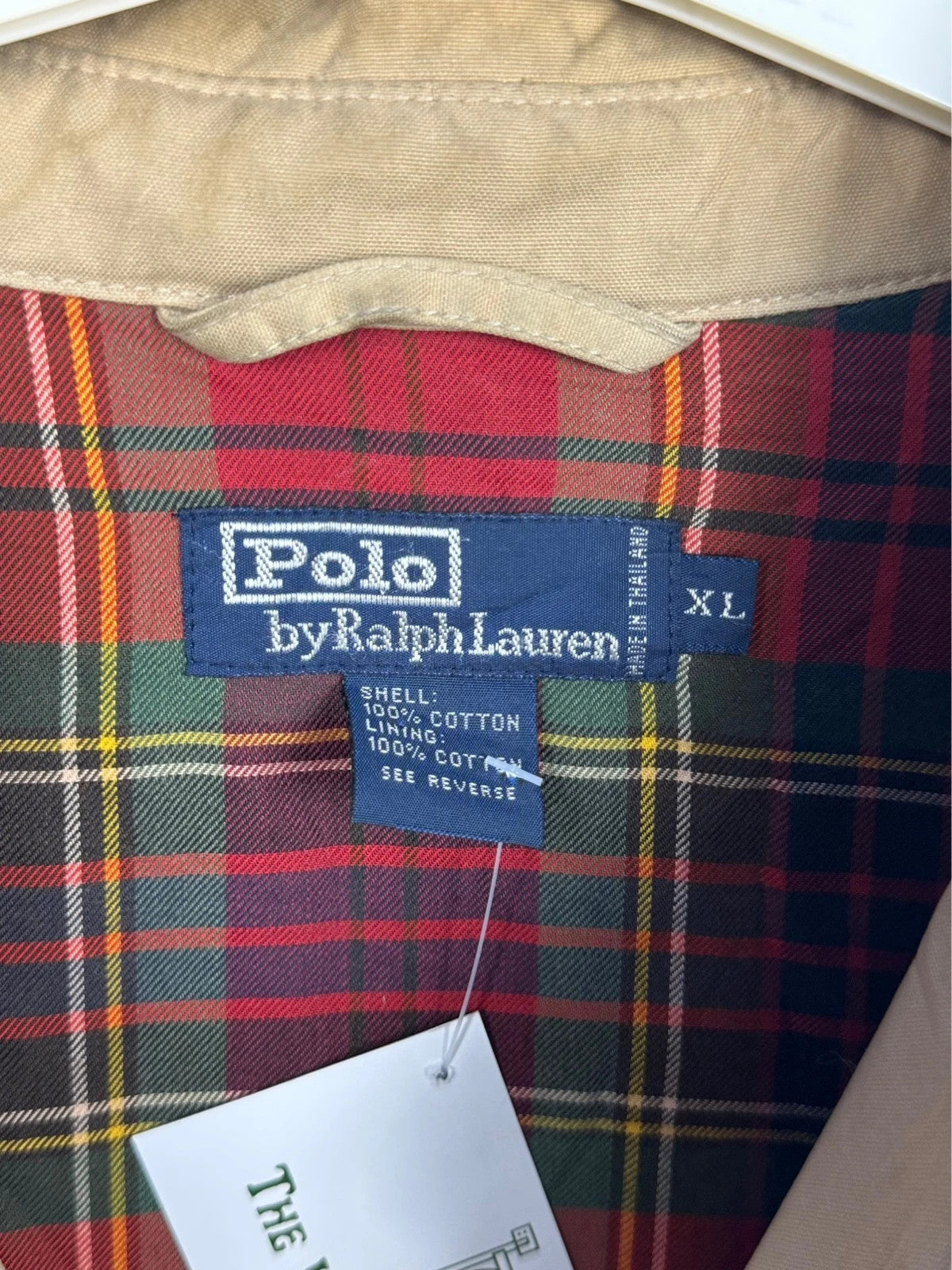 Ralph Lauren Harrington Jacket Beige XL