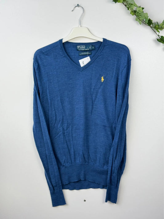 Ralph Lauren Merinowool Pullover Blue S