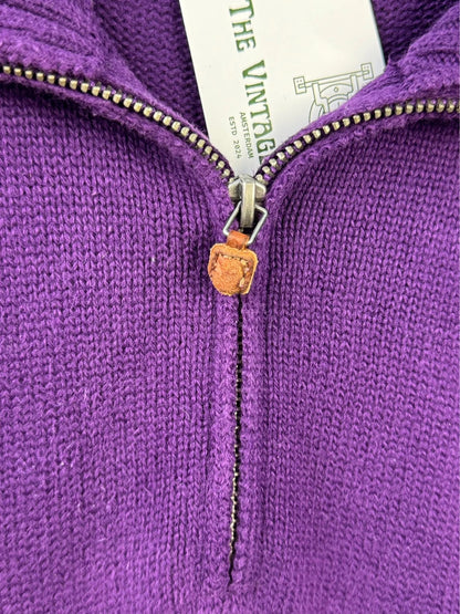 Ralph Lauren Quarter-Zip Purple S