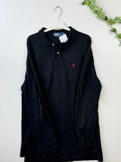 Ralph Lauren Longsleeve Polo Black XL