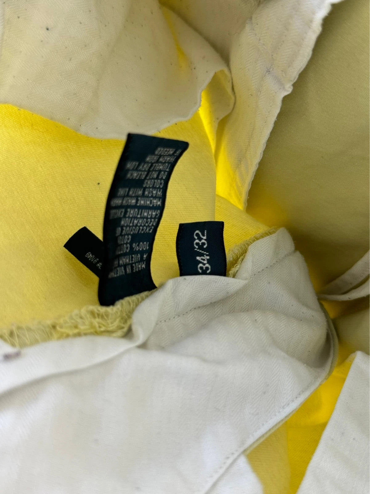 Ralph Lauren Chino Yellow 34/31