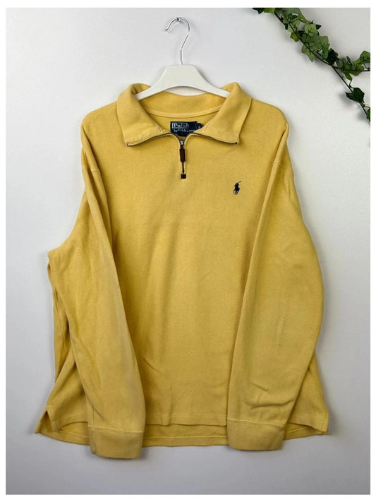 Ralph Lauren Quarter-Zip Yellow XL