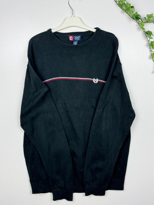 Ralph Lauren Chaps Knitted Sweater Black