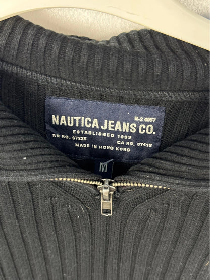 Nautica Quarter-Zip Black M