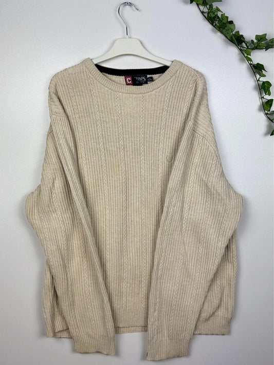 Ralph Lauren Chaps Sweater Creme XL