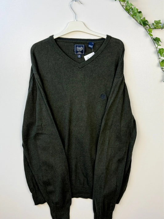 Ralph Lauren Chaps Sweater Dark Green XL