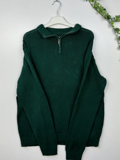 Ralph Lauren Chaps Quarter-Zip Green XL