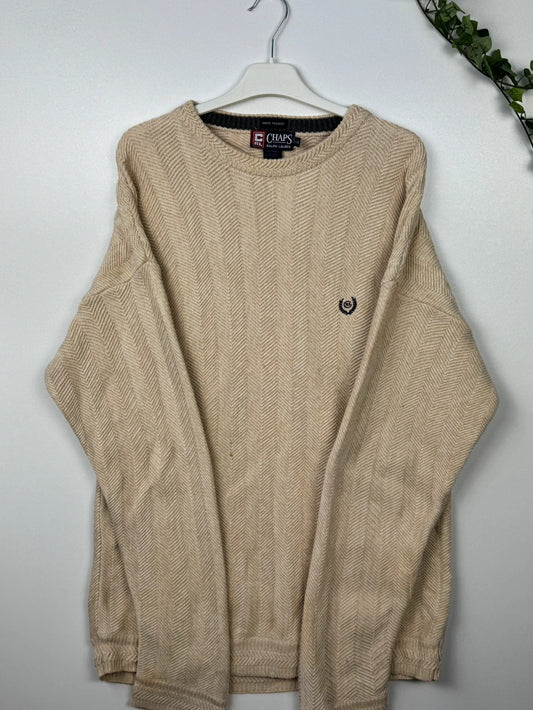 Ralph Lauren Chaps Sweater Creme L