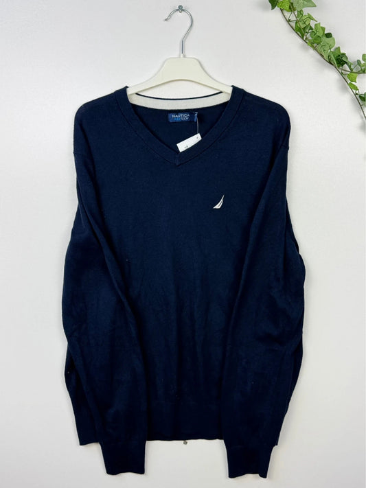 Nautica Sweater Navy-Blue M