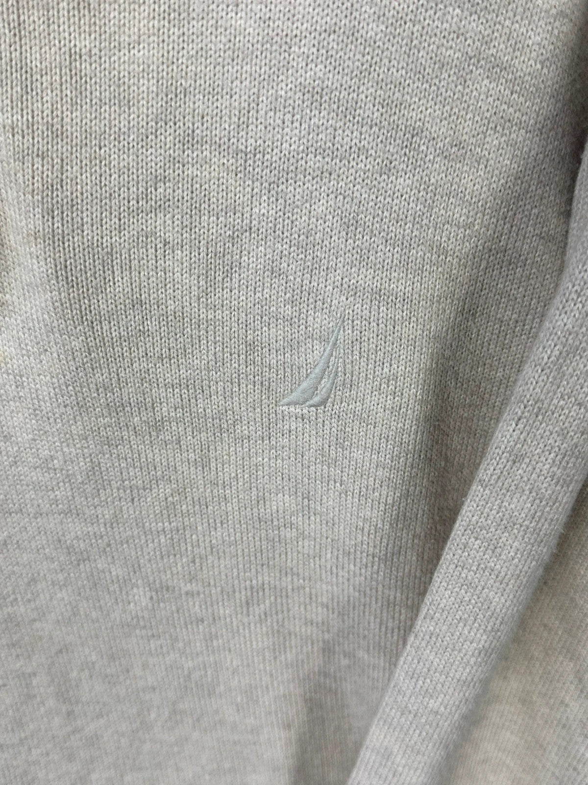 Nautica Quarter-Zip Creme XL