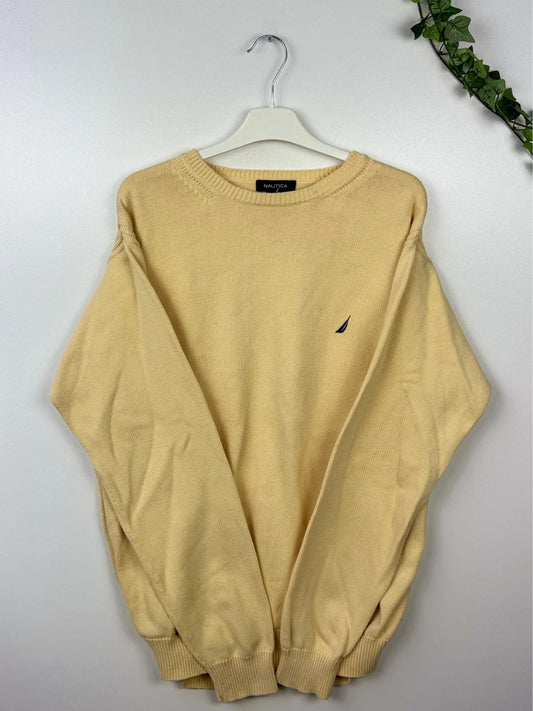 Nautica Sweater Yellow L