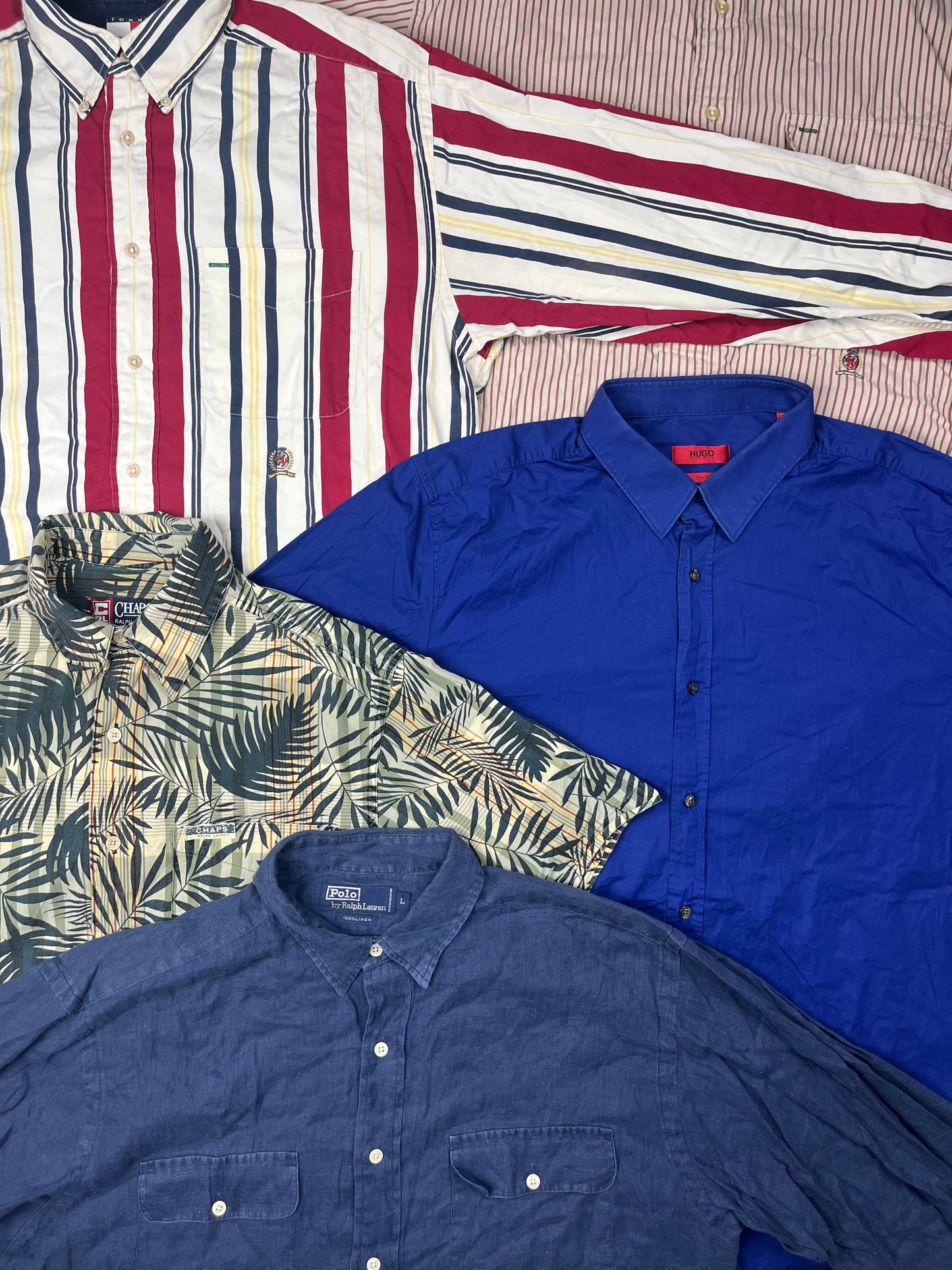 30x Branded Button-Shirts GRADE B