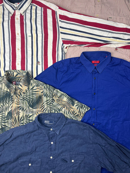 30x Branded Button-Shirts GRADE B